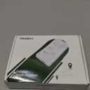 2000W Voltage Converter US to Europe for Hair Dryer, 220V to 110V Converter for European Travel with 3 AC 2 USBC 2 USBA Ports, European Travel Plug Adapter with Type C/G/I/L Plug (White)