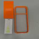 TORRAS Shockproof for iPhone 17 Pro Max Case with Camera Control Button, [12FT Military Grade Drop Protection] Enhanced Grip & Soft Touch Translucent 17 Pro Max Case with DIY Buttons, Neon Orange