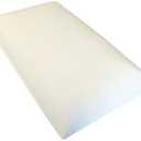 Dogbed4less Queen Size White Therapeutic Comfort Relax Hotel Quality Solid Memory Foam Bed Pillow