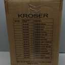 KROSER Hardside Expandable Carry On Luggage with Spinner Wheels & Built-in TSA Lock, Durable Suitcase Rolling Luggage with USB Port, Carry-On 20-Inch Magenta