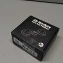 Rechargeable Hover Air Hockey Puck and Paddles, Hover Puck for Any Flat Surface, 2Pcs Air Hockey Strikers (red)