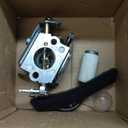 Carburetor Tune Up Kit Compatible for Pole Pruner Walbro WT-628 and Craftsman Poulan 32cc Gas Trimmer. Replaces Poulan Part# 530071636 PP445 SM132 SM132LE BC3150 Weed Eater