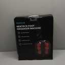 Nekteck Foot Massager with Heat, Shiatsu Heated Electric Kneading Foot Massager Machine for Neuropathy, Plantar Fasciitis, Feet Massage for Pain Relief, Circulation, Ideal Gifts for Man Woman Her Him (Black)