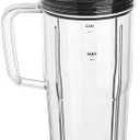 Replacement Parts cup with To-Go Lid Compatible with NutriBullet Blender Combo NutriBullet Pro 1000 and NutriBullet Select 2.0 (24oz)