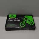 Zacro Bike Seat Cushion - Gel Padded Bike Seat Cover for Men Women Comfort, Extra Soft Exercise Bicycle Seat Compatible with Peloton, Outdoor & Indoor Bike Saddles (Black)