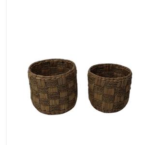 2 "Nadi" Hyacinth Baskets