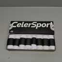 CS CELERSPORT 4/8 Pairs No Show Socks Womens and Mens Athletic Cushioned Ankle Low Cut Invisible Non Slip Socks