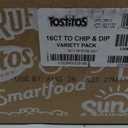 Tostitos Tortilla Chips Chip & Salsa Pack, 3oz Tostitos Crispy Rounds & 3.8oz Medium Salsa (16 count) BBD: 08/26/25