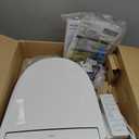 TOTO® WASHLET® S2 Electronic Bidet Toilet Seat with Instantaneous Water Heating, PREMIST and EWATER+ Wand Cleaning, Round, Cotton White - SW3345#01