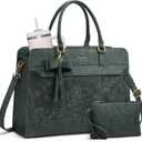 LOVEVOOK Laptop Tote Bag for Women,Leather Work Bag, Waterproof Business Teacher Bag,Large Computer Handbag Purse Briefcase,Office Gifts for Women