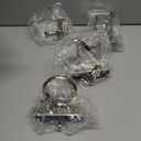 MCEAST Set of 4 Christmas Stocking Holders Noel Metal Stocking Hangers Mantel Hook Hangers Fireplace Stocking Hooks for Christmas Decoration