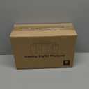 Ascher Bathroom Vanity Light Fixtures, 3 Light Wall Sconces Lighting with Clear Glass Shade, Brushed Nickel Wall Lights for Mirror, Kitchen, Living Room, Gallery, E26 Base (Bulbs Not Included)