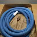 Poolmaster Manual Pool Vacuum Hose, 30 Ft x 1-1/2” for Inground & Above Ground Pools, Not for Automatic Cleaners, Kink-Free, Heavy Duty Pool Cleaner Hose with Swivel Cuff – Made in USA