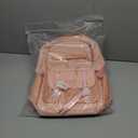 Kawaii Backpack with Cute Accessories Pin Pendant Travel Laptop Bag Large Outdoor Waterproof Casual Daypack Women (Pink)