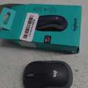 Logitech M185 Wireless Mouse, 2.4GHz with USB Mini Receiver, 12-Month Battery Life, 1000 DPI Optical Tracking, Ambidextrous PC/Mac/Laptop - Swift Grey