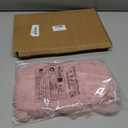 Fanami 1 Pack Pearl Table Runner -10FT Dusty Pink Boho Tulle Table Runners 120 Inches Long Rustic Sheer Lace Fabric Centerpieces for Wedding Arch Birthday Party Bridal Veil Baby Shower Decorations