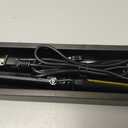 LANVIER 1.25 Inch Curling Iron, Extra Long Barrel 1 1/4 Inch Curling Iron for Long Hair up to 450F, Worldwide Dual Voltage Hair Curler for Traveling, Hair Waving Style Tool Black