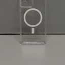 Spigen for Galaxy S25 Ultra Case, Ultra Hybrid MagFit [Anti-Yellowing] [Compatible with MagSafe] [Fast Wireless Charging] - White (Clear)