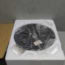 Boncoo LED Floor Lamp Fully Dimmable Modern Standing Lamp Arc Floor Lamp with Adjustable Drum Shade, Tall Pole Reading Lamp Light for Living Room Bedroom Study Room, Bulb Included (Gold)