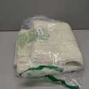 RESARE Waffle Bathroom Runner Rugs, Super Absorbent Bath Mat Non Slip Washable Quick Dry, Ultra Soft Quick Dry Boho Bath Rugs with Tassels for Hallway Bedroom Laundry Room, 2'x4'(24"x48"), Cream