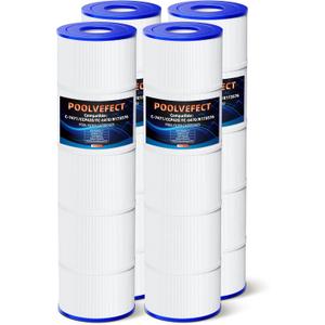 PF-07077 Compatible with CCP420, Clean and Clear Plus 420, PCC105-PAK4, R173576, C-7471, 178584, 817-0106, FC-6470 Pool Filter Cartridges,4 x 105 Sq. Ft,LOD: 26-1/16"7, 4 Pack