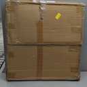 Laundry Basket with Wheels, Heavy Duty Laundry Sorter 3 Sections, 140L (37Gal.) Large Capacity Laundry Hamper with Wood Lid, 360 Rolling Wheels, Extra Side Pocket, Leather Pull Handle (Grey)