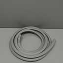 Kingdder Concrete Expansion Joint Filler Driveway Crack Filler Flexible EPDM Rubber Strip for Concrete Crack Repair Replacement Weather Aging Resistance Expansion Joint(1/2'' Wide, 15 ft Long)