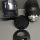 Automatic Cat Feeders for 2 Cats - 6L Food Dispenser with Double Bowls, Programmable Timed Feeder up to 6 Meals per Day with 10S Voice Recorder, Support Dual Power Supply (Black)