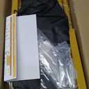 8.2FT x 8FT Backdrop Stand Heavy Duty with Base, Gold Portable Adjustable Pipe and Drape Backdrop Stand Kit, Over The Table Rod Stand with Clamps, Square Metal Arch Party Frame for Birthday Decor