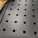 Eastern Tree Metal Pegboard Display Stand 3.5 x 6 Feet with 30 Hooks, Standing Pegboard Display with Wheels, Peg board Display Rack, Large Pegboard Panels - Black