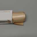 HUIHUANG Champagne Ribbon 4 inch Wide Solid Color Double-Faced Satin Ribbon Champagne Fabric Ribbon for Wedding Chair Sash Large Bows Making Party Decor Sewing Crafts Floral Bouquet-10 Yards/Roll