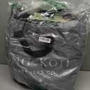 King Koil Luxury Twin Air Mattress with Built in Pump, 20 Double High Twin Size Premium Airbed, Inflatable Blow Up Mattress, Waterproof (Black)