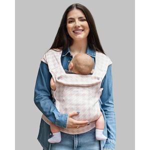 GROWNSY Baby Carrier Newborn to Toddler, Cozy Nreborn Carrier, Ergonomic Baby Wraps Carrier with Head Support, Tweed Pink