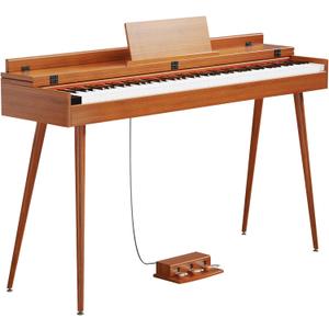 88 Key Digital Piano, Hammer-Action Full Desk Weighted Keyboard