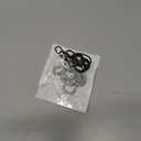 15PCS Nylon U-Shape Zipper Pulls, Heavy Duty Zipper Tags Replacement for Backpack, Luggage, Jacket, Purse & Travel Cases - Black White Gray (5PCS Each) - Zippers Cord Extensions