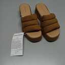 Amazon Essentials Womens Platform Slide On Sandal Size 9