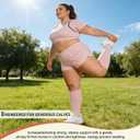 Diu Life 3 Pairs Plus Size Compression Socks for Women and Men Wide Calf Extra Knee High Support for Circulation (4X-Large, 02 Assorted 04)