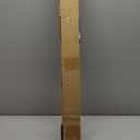 no Drill Cordless Roman Shades for Windows, 32" W  64" H - 100% Blackout - Linen - Mist White