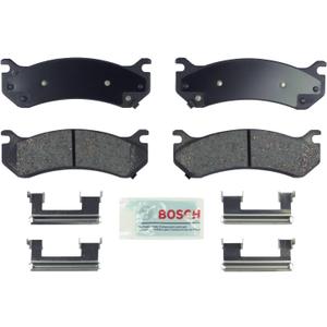 BOSCH BE785H Blue Ceramic Disc Brake Pad Set With Hardware - Compatible With Select Cadillac Escalade; Chevrolet Avalanche, Express, Silverado, Suburban, Tahoe; GMC Savana, Sierra, Yukon, XL + More