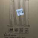 41" Extra Tall Baby Gate With Door, 40.6-54.7 In Wide Dog Gates for Doorways Stairs, Walk Through Large Pet Gate Indoor, Pressure Mounted Child Safety Gates for Kids Puppy Doggie Metal Black