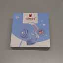 Tonies Foldable Wired Headphones for Kids - Comfortably Designed to fit On-Ear - Works with Toniebox 1 and All 3.5mm Devices - Light Blue