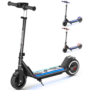 ECOROAD EK6 Kids Electric Scooter for 6-12 3/6/10mph 6.5" Solid Tires