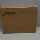 Magnetic File Holder 2 Pockets File Folder Organizer, Office Hanging Magazine Rack for Refrigerator, White Board, No Drilling Paper Document Holder Mail Organizer for File Cabinets,2 Pieces Black