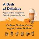 Jordan's Skinny Mixes Sugar Free Coffee Syrup, Pumpkin Spice Coffee Flavoring Syrup, Naturally Sweetened Zero Calorie Drink Mix, Lattes, Baking or Protein Shake, Dairy & Gluten Free, 12.7 Fl Oz (EXP 06/06/26)