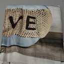 Eucalyptus Green Leaves Kitchen Curtain 26W X 36L Inch 2 Panels Rod Pocket Farmhouse Country Vintage Retro Rustic Wooden Small Short Cafe Tier Curtain Plant Window Drapes Treatment Bathroom Home Decor