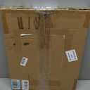 2 PCS Metal Garden Round Trellis for Climbing Plants, Large Black Powder Coated Obelisk for Roses, Vines, Flowers, Patio Doorway Garden Decor Indoor Outdoor, Easy Assembly (18.5" x 15'')