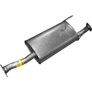 Walker Quiet-Flow SS 54681 Direct Fit Exhaust Muffler Assembly 2.25" Inlet (OD) 2.25" Outlet (OD) for Toyota 4Runner