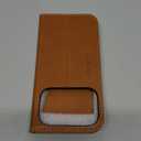 SHIELDON Case Wallet for iPhone 17 Pro 6.3-inch | Genuine Leather | Book Desgin | RFID Blocking Credit Card Slots | Magnetic Closure | Shock Absorbing Phone Cover | 2025 | Retro Light Brown