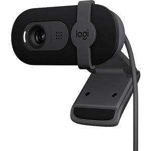 Logitech Brio 101 Full HD 1080p Webcam for Meetings, Streaming, Desktop, Laptop, PC  Builtin Mic, Shutter, Works with Zoom, Microsoft Teams, Nintendo Switch 2’s New GameChat Mode, USBA,Black