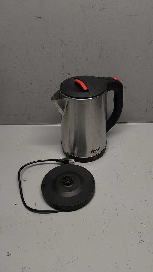 Electric Kettle 2.5 L Double Food Grade 304 Stainless Steel Interior Water Boiler, Coffee Pot & Tea Kettle, Auto Shut Off and Boil Dry for Tea Coffee (US Plug 110V)